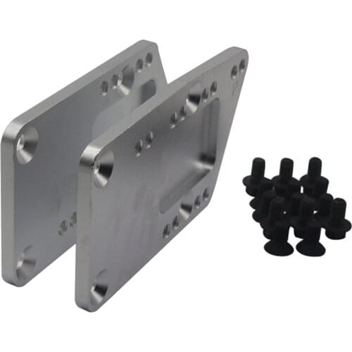 Adjustable Engine Mount Adapter Plates Engine Swap LS1, Billet Aluminum