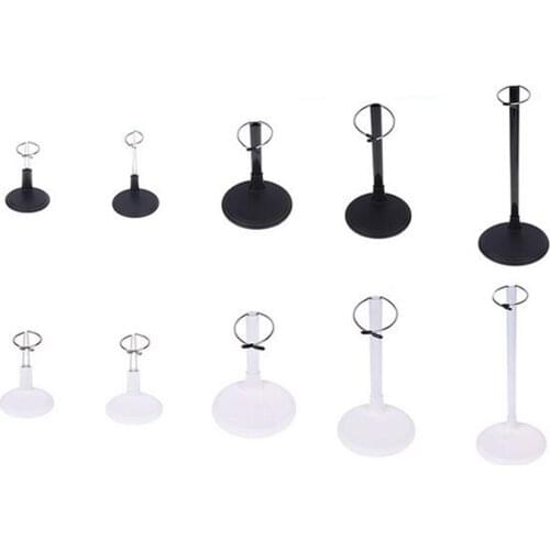 Detachable Adjustable PVC Ring-type Doll Display Stand Base Holder Support