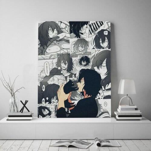 Shota Aizawa My Hero Academia anime Framed Wooden Frame Canvas poster Painting wall Art decor room Study Home Decoration Prints