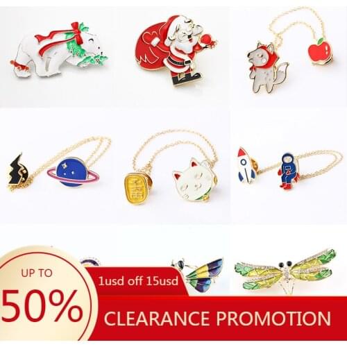VIVILADY Brooches With Animals For Clothes