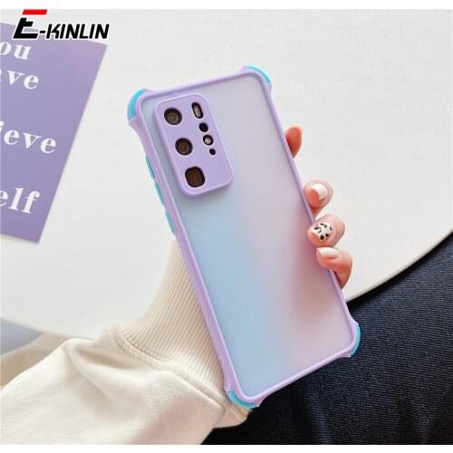 Anti-Fall Camera Lens Protection Back Cover For Oneplus One Plus Nord N10 5G 9 Pro 8T Matte Soft Candy Color Armor Phone Case