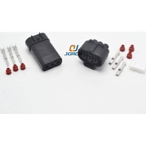 5 Sets 3 Pin Female Male Connector 6189-0099 For VSS Toyota 1JZ 2JZ Map Sensor Vacuum Turbo Pressure Auto Plug 90980-10841
