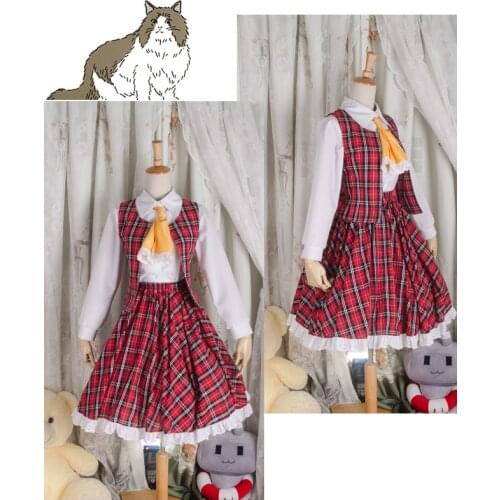 Anime TouHou Project Kazami Yuuka Lolita Dress Daily Uniform Any Size Cosplay Costume Halloween Carnival Free Shipping 2020