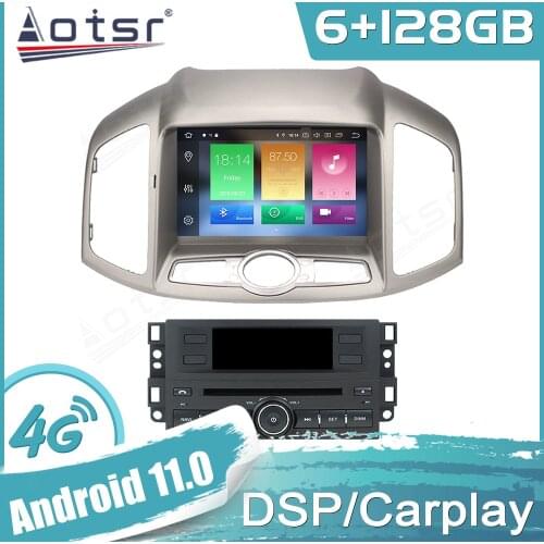 For CHEVROLET Captiva Android Car GPS Navigatio Auto Stereo Multimedia Radio Video Player Headunit Carplay DSP 4G SIM LTE Tape