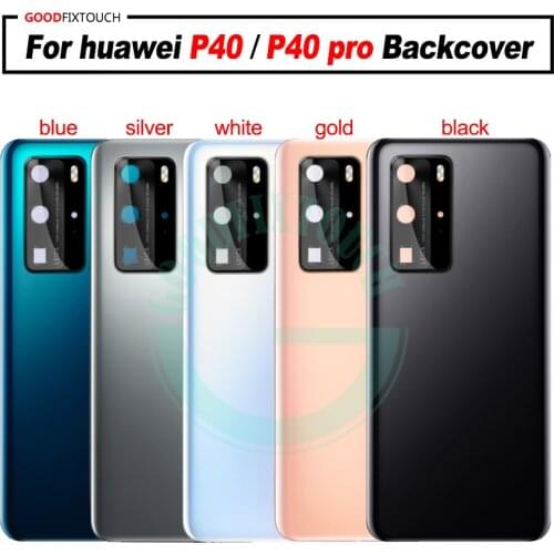For huawei P40 / P40 pro back cover Battery cover Replacement Parts For huawei P40 P40pro Backcover