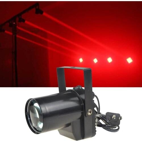 Mini LED 5W PinSpot Stage Light/LED Beam Spot Stage Effect Color Light DJ KTV Party Disco Wedding All Star In Sky