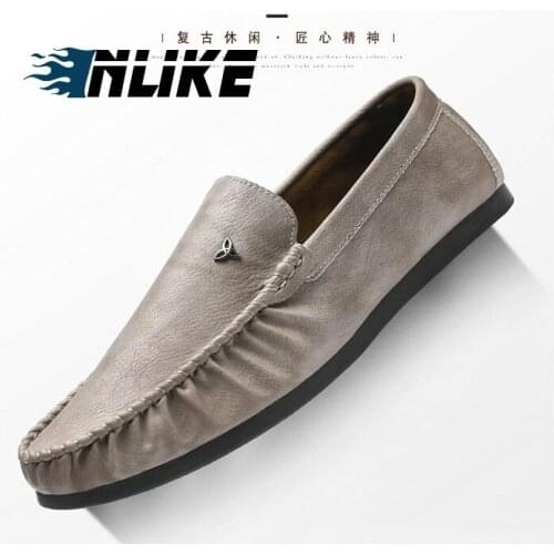 Men Loafers High Quality Leather Shoes Men Flats Driving Shoes Mens Shoes Casual