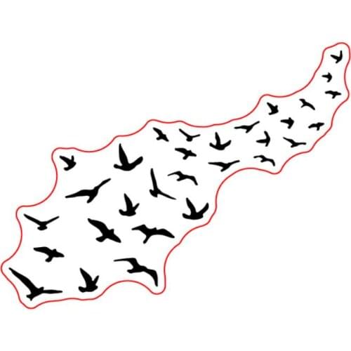 Wild goose Transparent Clear Stamps for DIY Scrapbooking/Card Making/Kids Christmas Fun Decoration Supplies ST0038