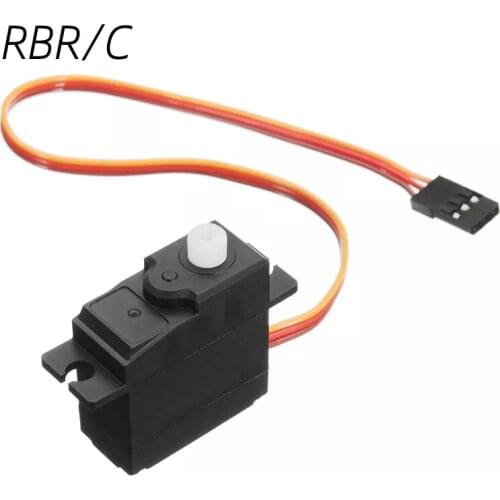 RBR/C WPL Off-Road Climbing Remote Control RC Car 17g 3.5kg Plastic Gear Steering Servos Full Scale Modification Accessories