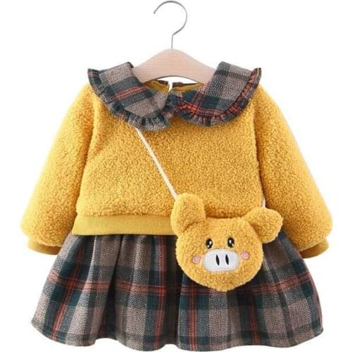 SLACTION Winter Dresses For Babies