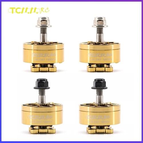 TCMMRC 2307 1850KV Brushless motor rc Brushless Motor 16mm spacing for RC FPV Racing Drone Quadcopter Frame