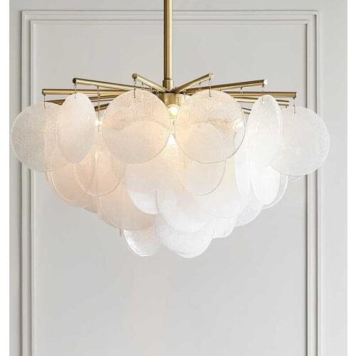 Vintage crystal iron chandelier lighting led wall moon lamp lustres para quarto cocina accesorio lampes suspendues