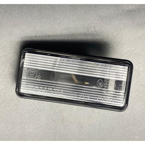 1pc for Toyota LC200 LC100 LC120 4500rear license plate lamp cover cap