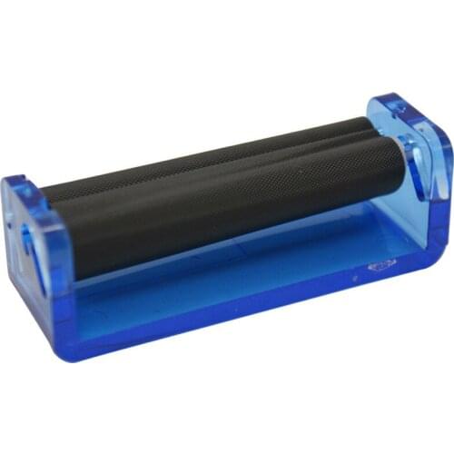 1Pc Random Color Hot Sale New 70mm Roller Hand Cigarette Maker Easy Manual Tobacco Rolling Machine Tools Smoking Pipes