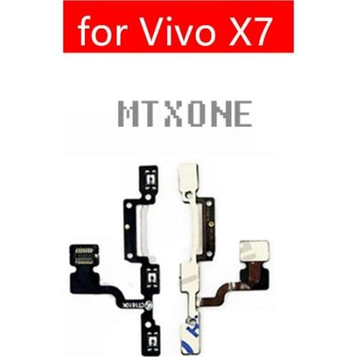 For Vivo X7 Power Volume Side Key button Flex Cable for Vivo X7 On Off Switch Flex Cable Replacement Repair Parts