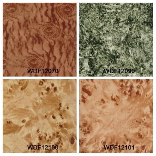 WW022 Decorative Material 1x50m hydrographic film wood hydrographic transfer printing film