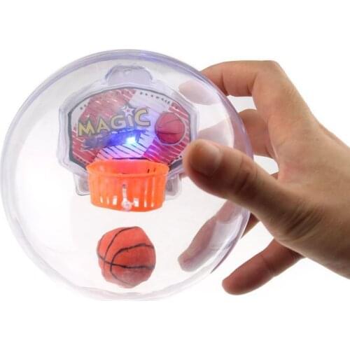 Kids Mini Handheld Palm Basketball Toys Play Balls Game with Shooting Sound Developmental Player Handheld Basketball Toys Boy