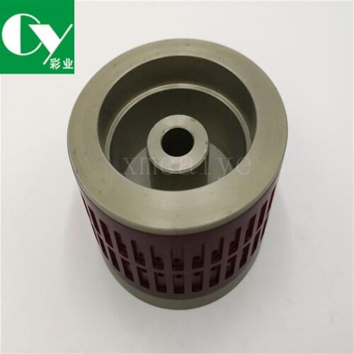 DHL/EMS free shipping Delivery Metal Suction Wheels Parts for Folding Machine Parts MBO Suction Wheel