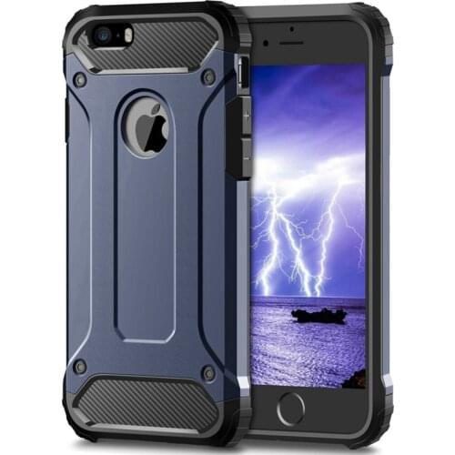 For iPhone 12 mini Armor Case for iPhone 5S 5 Se 6 6S 7 7G 8 Plus 11 Pro Max 2019 X XR XS Max Case Heavy Duty Shockproof Case