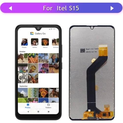 For Itel S15 Full LCD Display Assembly Complete Touch Screen Digitizer Replacement