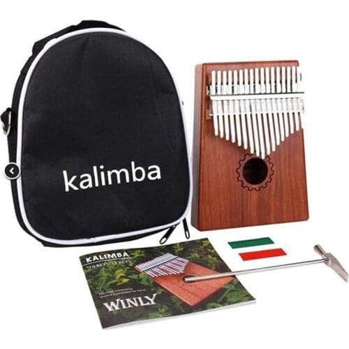 Kalimba 17 /21Keys Calimba Thumb Piano колимба Mbira Muspor Musical Instrument High Quality Mahogany Body With Accessory