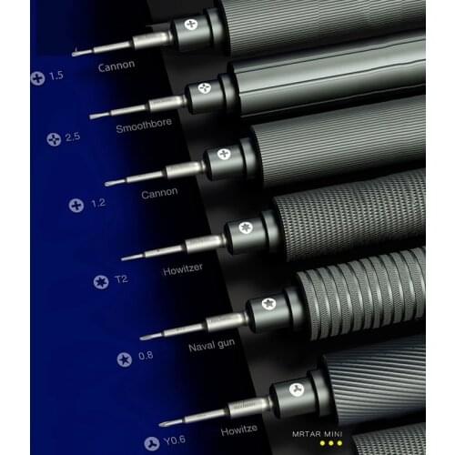 Mechanic Precision Screwdriver Kit Magnetic Screw Driver Bit Set for iPhone Repair Device Hand Tools Torx Hex Torx Y0.6