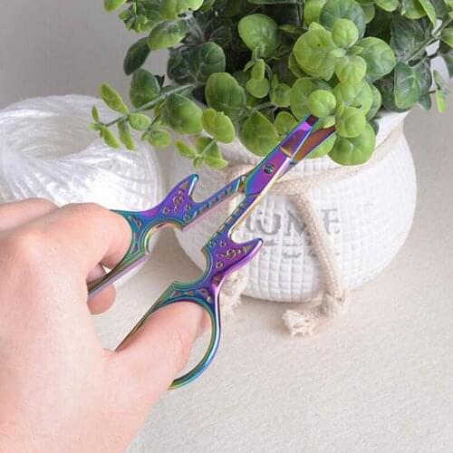 Mini Shears Handmade Supply Cutting Scissors Vintage Sewing Professional Scissors For Trimming Fabric Clothes Tailor Scissors