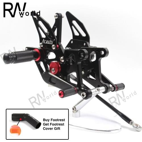 Motorcycle CNC Adjustable Rear Sets Rearset Footrest Foot Pegs For HONDA CB300F 2015-2019 CB300 F CB 300F ABS 2016 2017 2018 New