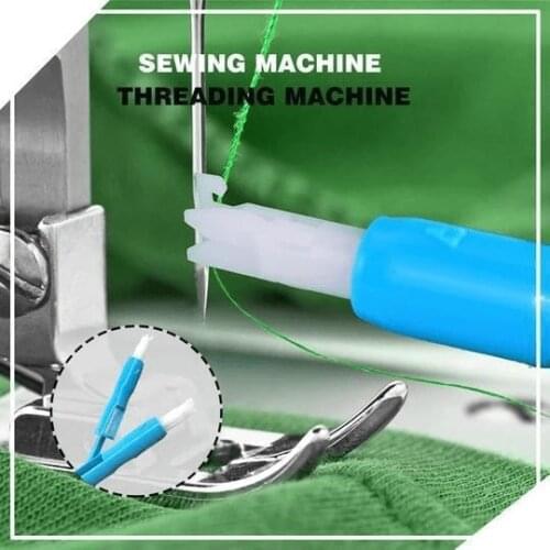 DIY Sewing Needle Threader Hand Machine Automatic Insertion Sewing Thread Device For Elderly Housewife Tool Sewing Accessories