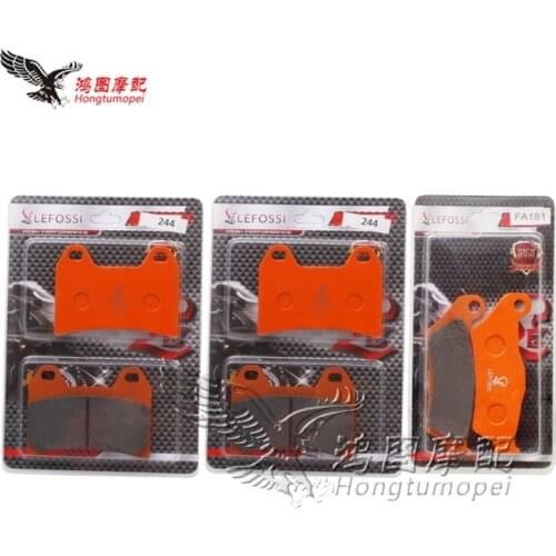 Motorcycle Front / Rear Brake Pads For KTM 1050 Adventure 2015-2016 1090 Adventure/1090 Adventure R 2017-2018