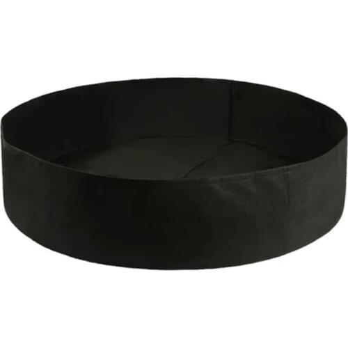 Fabric Raised Plants Nursery Pot Garden Round Planting Bed Container Grow Bags Breathable Felt Fabric Planter Pot