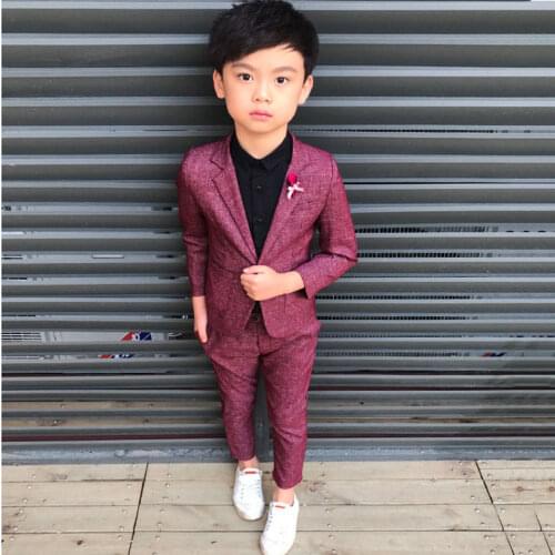 Spring Autumn Baby Boys Clothes Set Coat+Pants 2PCS Set For Age 2-10Years Outfits Set New Fashion Kids Children Clothing Sets