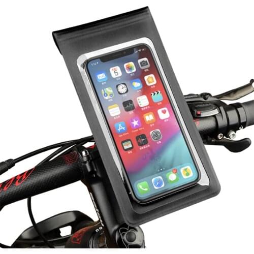 LOCLE Waterproof Cycling Bike Bicycle Bag For MTB Mountain Road Bike Cycling Mobile Phone Holder Bag Case Touch Screen