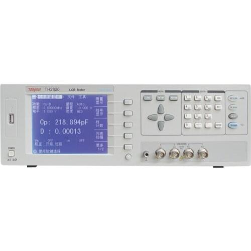 TH2826 20Hz-5MHz High Speed Digital LCR Bridge ESR Meter Resistance Tester