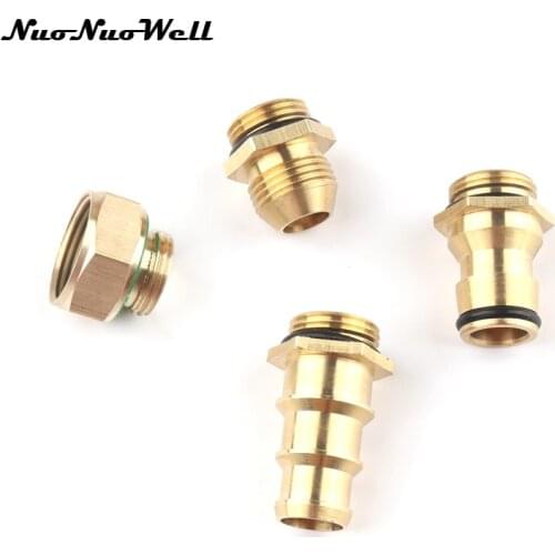 1pc Male M18 Thread Connector Garden Irrigation Water Gun Adapter Car Wash Water Gun Fittings Water Hose Joints
