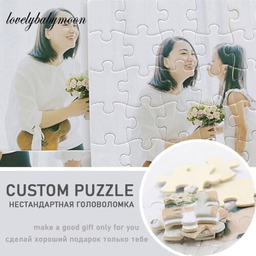 1000/1500Pcs Custom Puzzle Wooden Personalized Jigsaw Puzzle Picture DIY Toy Decoration Collectiable Game Dropshipping Best Gift