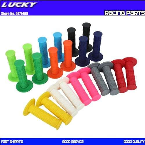 7/8" 22mm Rubber Handlebar Grip Handle Bar Grips For CRF YZF WRF KXF KLX RMZ Pit Dirt Bike Motocross Motorcycle Enduro