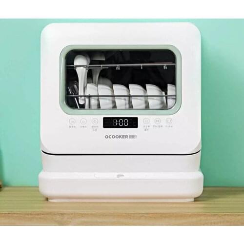 Youpin Household free installation desktop dishwasher high temperature sterilization 6 sets countertop dishwasher