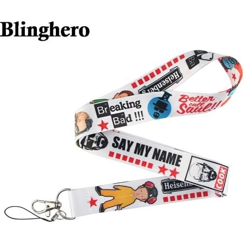 CA815 Breaking Bad Lanyards Cool Neck Strap Mobile Phone Keys ID Card Holder Lanyard For Keys DIY Hanging Rope Lanyards