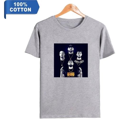 WAWNI KMN Gang T Shirt Fashion Tops Womens Men Casual Cotton Polyester Short Sleeved Tops 100% Cotton Top 2021 Tee Shirt