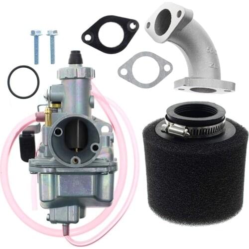 VM22 26mm Carburetor Kit Fit for Mikuni Intake Pipe Pit Dirt Bike 110cc 125cc 140cc Lifan YX