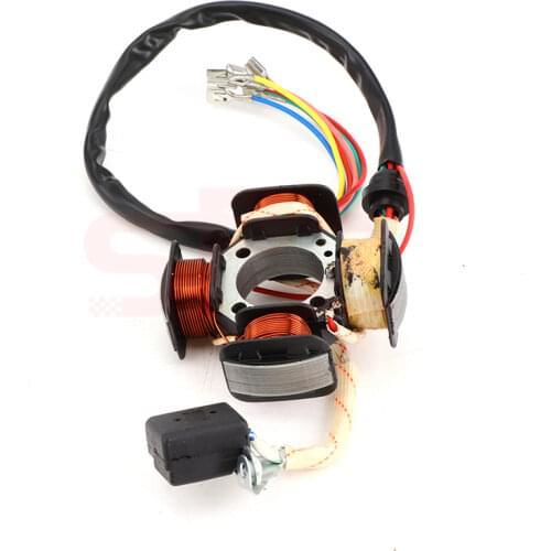 Motorcycle generator electromagnetic stator coil is suitable for CG125-4 magneto coil engine coil