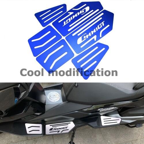 Motorcycle Foot Pegs Pedal Kits Footboard Step For BMW C400GT 2018 2019 2020 2021 Foot Rests Aluminum Footrest