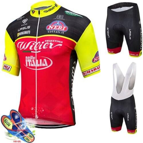 Pro Bike Team Kurzarm Radfahren Jersey Atmungs Quick-Dry Radfahren Kleidung Gesetzt Reiten Tragen Ropa Ciclismo MTB Bib Shorts