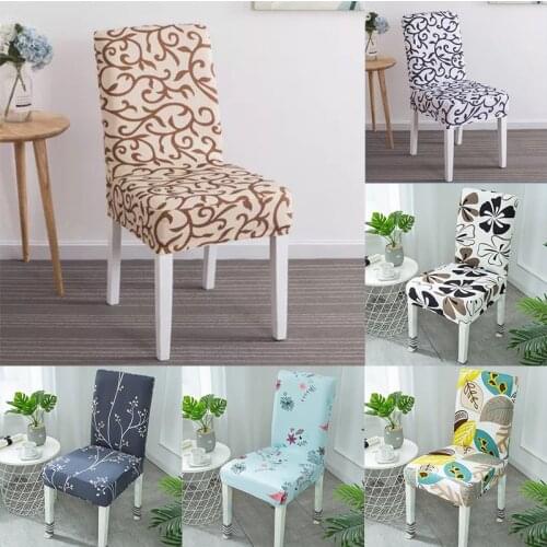 Modern Chair Cover for Dining Room Pack of 4 Pcs Living Room Chair Cover Stretch Elastic Chair Cover Spandex Wedding 100 Pieces