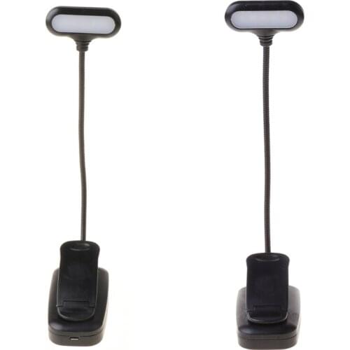 LED Rechargeable 3 Levels Brightness Night Reading Lamp For Living Room,With 360 Degree Rotating Bracket Student Eye Protection