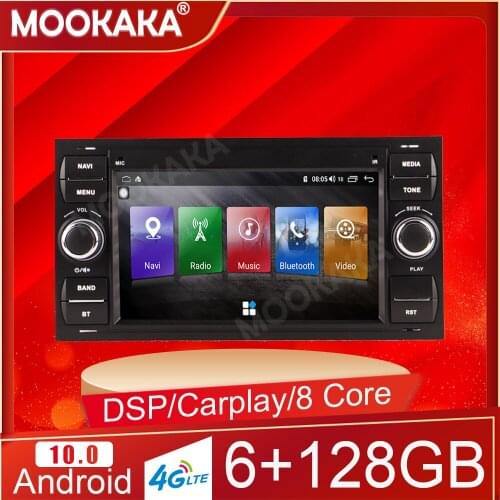 Android 10 For Ford 7 inch universal machine GPS Multimedia Player Head Unit Audio Car Radio Navigtion Tape Recorder Stereo