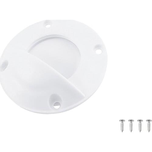 Universal Nylon Marine Boat Transom Deck Mount Drain Scupper Valve Screw Cap Bung Stopper Yacht Replacement Accessories