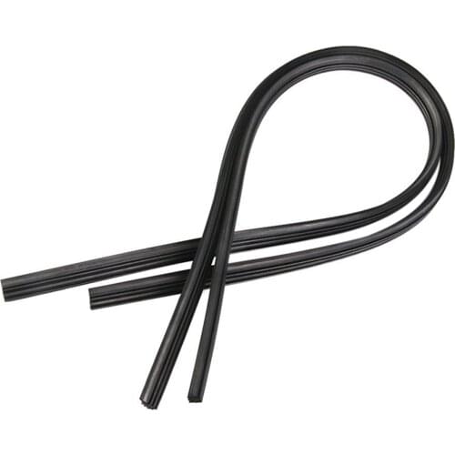 2x Boneless Universal rubber wiper strip