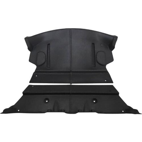 2X Car Rear Trunk Soundproof Cotton Mat For Tesla Model 3 Soundproof Deadening Protective Cover Sticker for Model3 Accessories